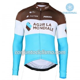 Maillot Invierno Termico 2018 AG2R La Mondiale N002